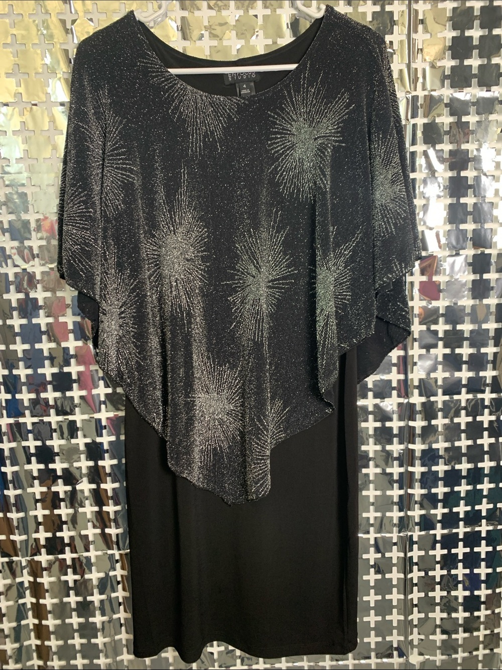 Enfocus Studio Black Dress with Branded Neck Label